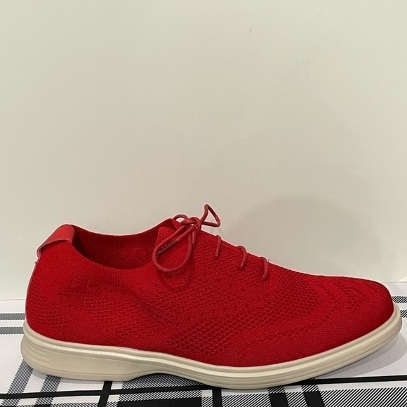 TR shoes sneaker casual red wing tip pattern - Picture 2 of 5